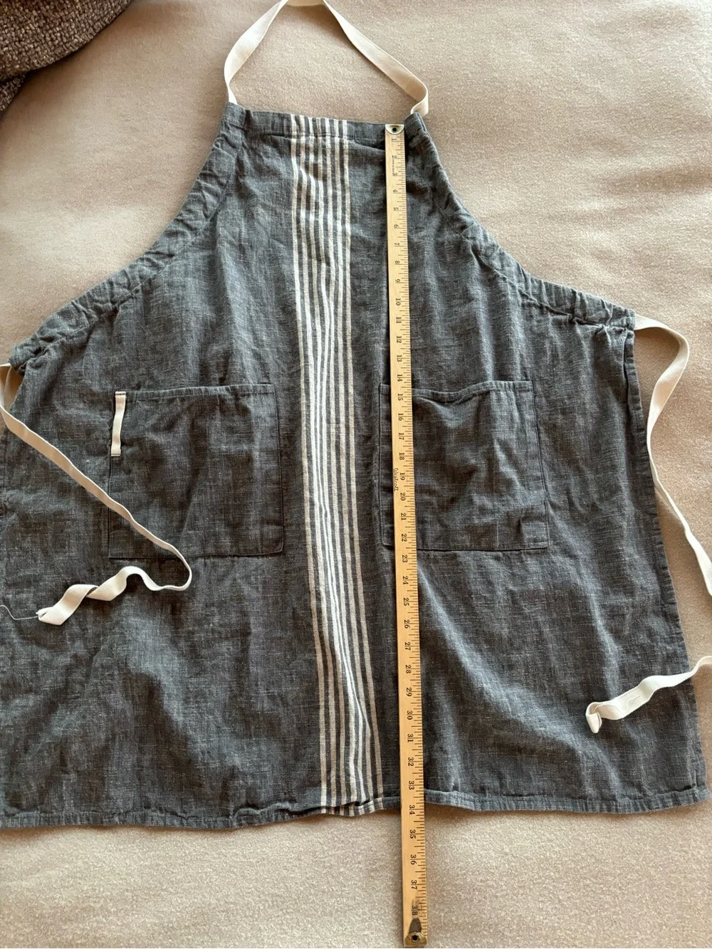 Scandinavian Linen and Cotton Apron